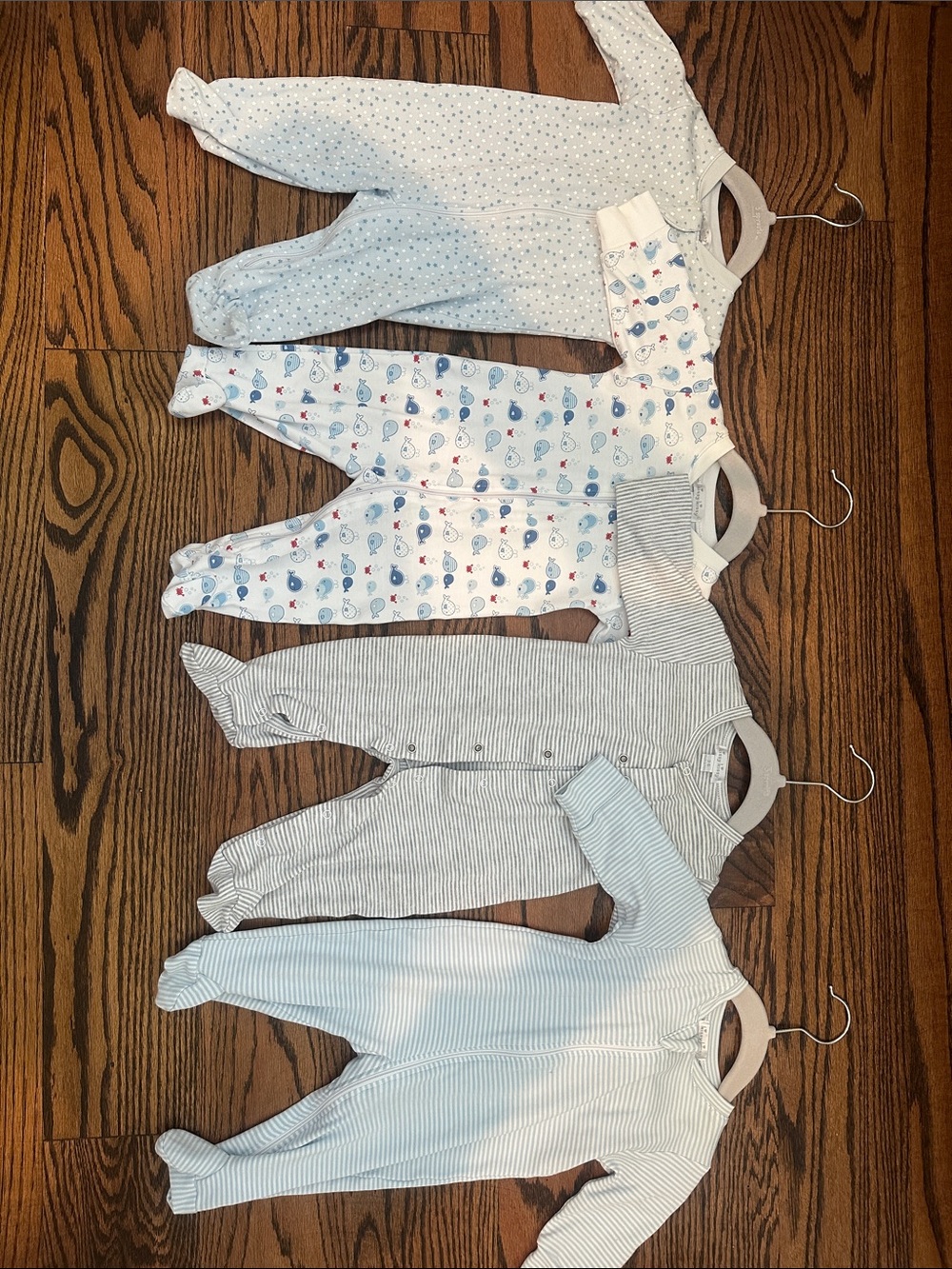 Kissy Kissy Baby Boys 3-6 mos Pima Cotton Onesies Lot
